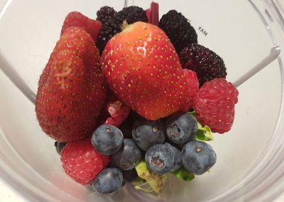Juicing with Berries